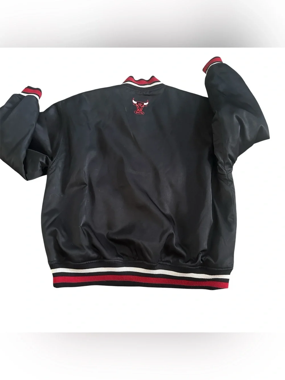 Mitchell & Ness Hardwood Classics Chicago Bulls NBA Satin Jacket Men’s 2XL